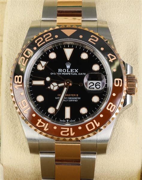 rolex rootbeer rosegold|Rolex gmt 2 rose gold.